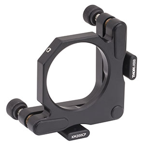 KM200CP - Kinematic Mirror Mount for Ø2in Optics with Post-Centered Front Plate, 8-32 Taps