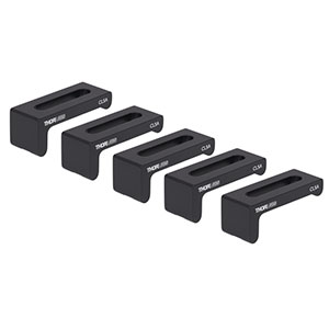 CL5A-P5 - Table Clamp, L-Shape, Rounded Lip, 5 Pack