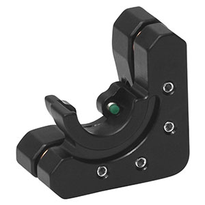 KM05DR - Right-Handed Kinematic Mount for Ø1/2in D-Shaped Mirrors, 8-32 Taps
