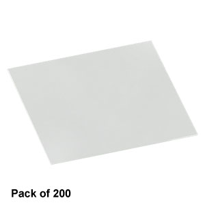 CG00C2 - Cover Glasses, #0 Thickness, 22 x 22 mm, Pack of 200