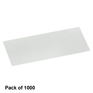CG00K - Cover Glasses, #0 Thickness, 24 x 50 mm, Pack of 1000