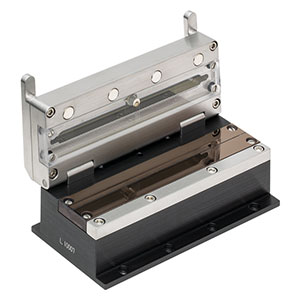 RM430UVL - Recoater Mold Assembly with UV LEDs, Ø430 µm Coating, 100 mm Max Recoat Length