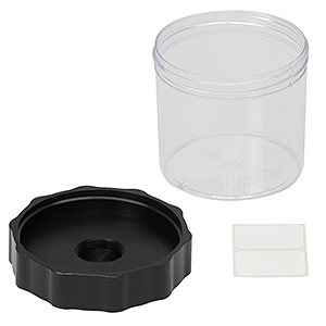 OC3SM1 - Optics Case, 3.07in Canister Inner Diameter, Internal SM1-Threaded (1.035in-40) Lid, Fits Objectives up to 75 mm Long