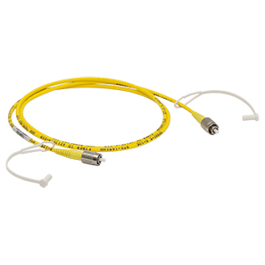 P1-1064-FC-1 - Single Mode Patch Cable, 980 - 1650 nm, FC/PC, Ø3 mm Jacket, 1 m Long