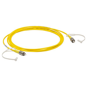 P1-S405-FC-2 - Single Mode Patch Cable with Pure Silica Core Fiber, 400 - 680 nm, FC/PC, Ø3 mm Jacket, 2 m Long