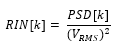PNA1 RIN equation