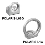 Polaris<sup>®</sup> Glue-In Fixed Mounts, Lens Optimized