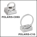 Polaris<sup>®</sup> Glue-In Fixed Mounts, Mirror Optimized