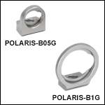 Polaris<sup>®</sup> Glue-In Fixed Mounts, Beamsplitter Optimized