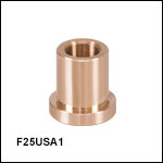 1/4in-100 Thread to Ø3/8in Barrel Adapter