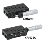 Compact Quick-Connect Translation Stages, 25 mm Travel<br>