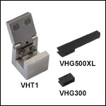 Fiber Transfer Clamp and Graphite V-Grooves - Required for VHF Transfer Bottom Inserts