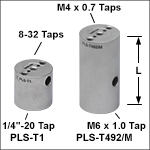 Ø1" (Ø25 mm) Posts for Polaris<sup>®</sup> Mirror Mounts, Three Mounting Holes