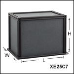 Black Hardboard Enclosures