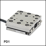 20 mm Linear Stage with Piezo Inertia Drive