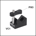 Small V-Clamp, 0.75in Long