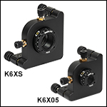 6-Axis Kinematic Optic Mounts