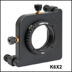 6-Axis Kinematic Mount for Ø2in Optics