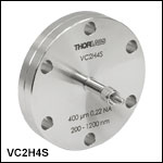 Ø400 µm Ultra-High-Vacuum Fiber Feedthrough