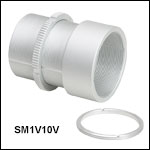 SM1-Threaded Vacuum-Compatible Adjustable Lens Tube