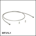 InF<sub>3</sub>, Ø100 µm Core, 0.26 NA MIR Patch Cables, Vacuum Compatible