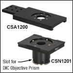 Single-Objective Nosepiece with DIC Slot