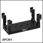 Piezoelectric Inertia Stage to 30 mm Cage System Mount