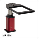 Preconfigured Manual Rigid Stands with Large Rectangular Insert Holder