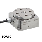 Compact Rotation Stage with Piezo Inertia Drive