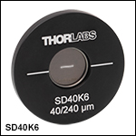 3 mm Long Optical Double Slits with 1:6 Width:Spacing Ratio 3 mm Long Optical Double Slits with 1:6 Width:Spacing Ratio