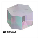 High-Power, Broadband Polarizing Beamsplitter, 720 - 1080 nm