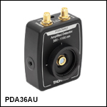 Si Amplified Photodetector, USB DAQ, Switchable Gain<br>