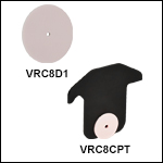 NIR Alignment Disks: 720 to 820 nm, 890 to 1065 nm, and 1490 to 1590 nm<br>