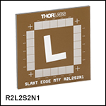Ronchi Rulings Slant Edge Targets, 1.5in x 1.5in<br>