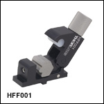 Flexure Stage Accessories: Quick-Release, Adjustable Fiber Clamp