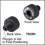 Spring-Loaded 1/4in-20 and M6 x 1.0 Thumbscrews for Post Holders