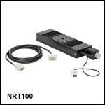 100 mm Linear Translation Stage, Stepper Motor