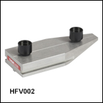 Flexure Stage Accessories: Tapered V-Groove Fiber Holder