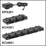 K-Cube<sup>®</sup> Stepper Motor Controller Compatible Power Supplies