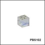 10 mm Polarizing Beamsplitter Cubes