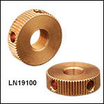 3/16in-100 Lock Nut, Bronze