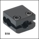 SR Rod Cross Coupler for 16 mm Cage Systems