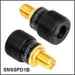 SM05-Threaded Mounted Photodiodes, Anode Grounded