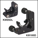 Kinematic D-Shaped Mirror Mounts