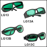 Laser Safety Glasses: 39% Visible Light Transmission