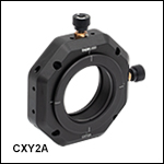 XY Translator for 60 mm Cage Systems