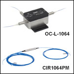 PM Optical Circulators, 1064 nm