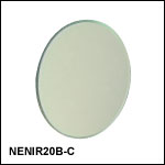 Unmounted Absorptive ND Filters, AR Coated: 1050 - 1700 nm