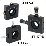6 mm Travel XY Translation Mounts