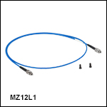 ZrF<sub>4,</sub> Ø100 µm Core, 0.20 NA MIR Patch Cables